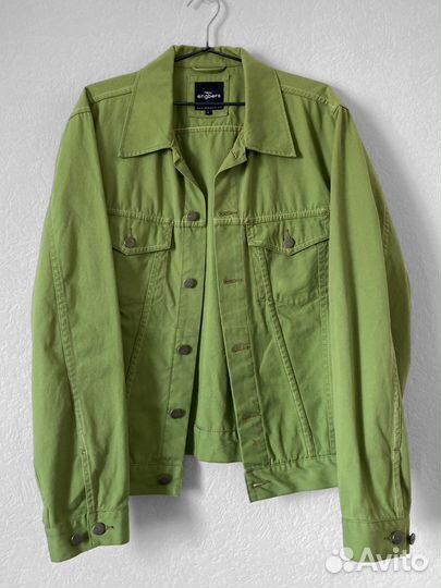 Зеленая джинсовая куртка Engbers, L