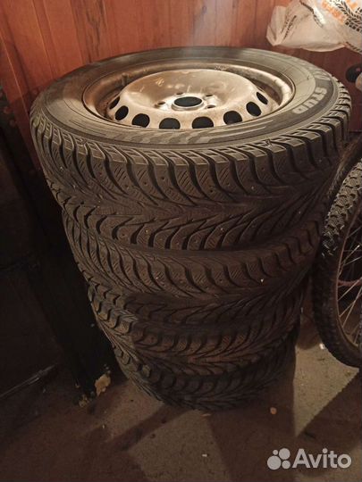 Комплект зимних колес R15 VW, Skoda, Seat