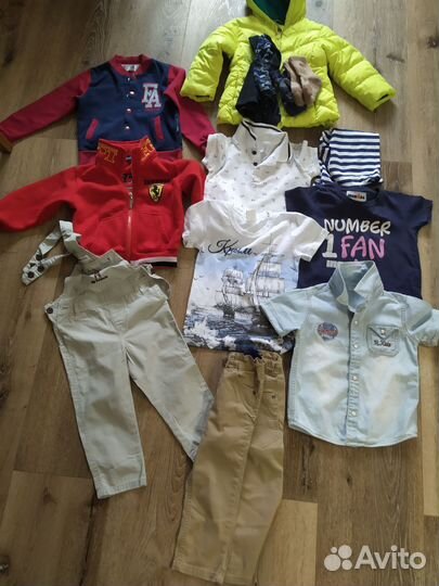 Мальчик 1,5-2,5г.,пакет вещей