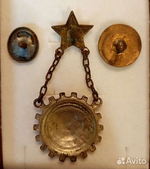 Значок винтовой, 30-е г СССР