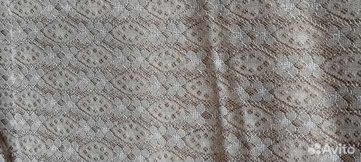 Ткань гипюр отрез 105на 1,68