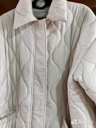 Пуховик женский длинный