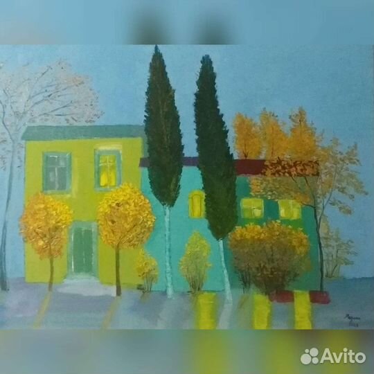 Картина Любимый дворик Грозного