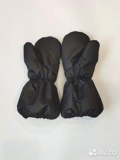 Варежки краги мембрана с мехом детские