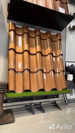 Металлочерепица бавария кровля корея