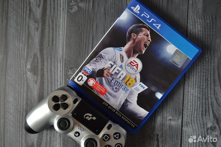 FIFA 2018 диск PS4