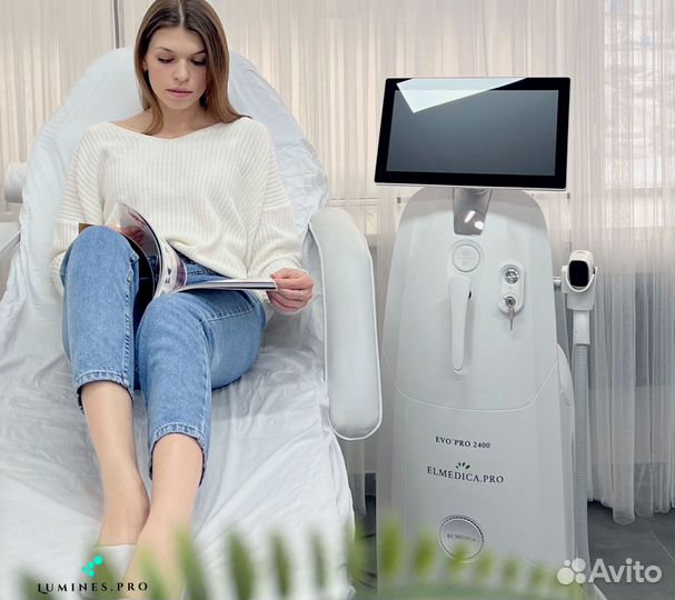 Диодный лазер для эпиляции lumines Evo Pro 2400в
