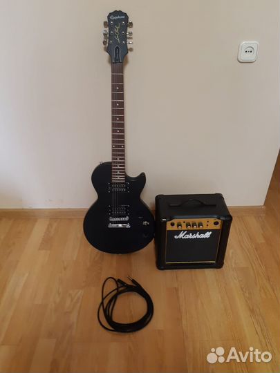 Электрогитара Epiphone и комбик Marshall