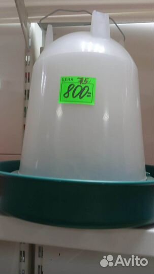 Вакуумная поилка от 2 до 12л. для утят,кур,индюков