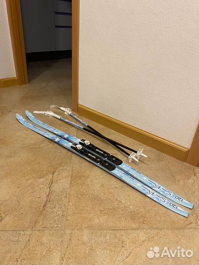 Беговые лыжи (детские для девочек)