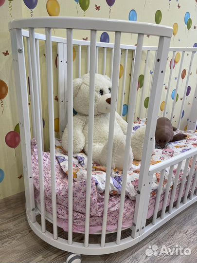 Детская кроватка трансформер 8 в 1
