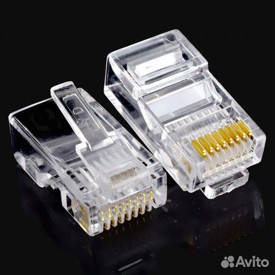 Коннекторы RJ 45 cat. 5e