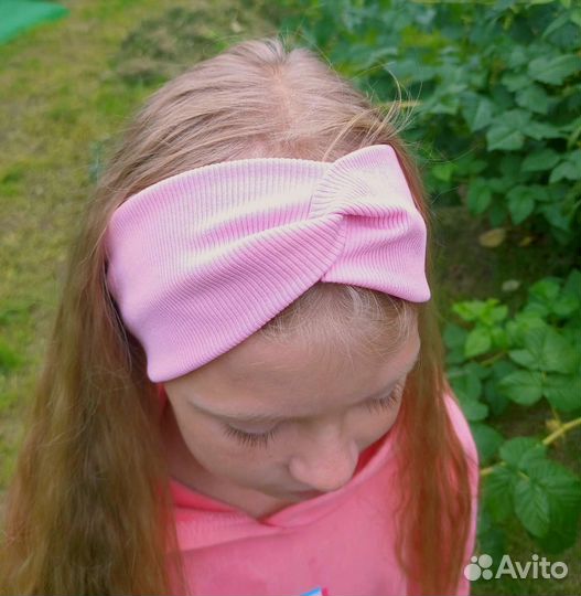 Повязка на голову для девочки