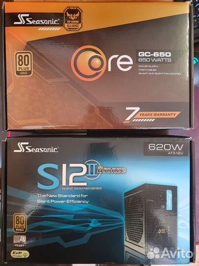 Блок питания Seasonic 650W Gold