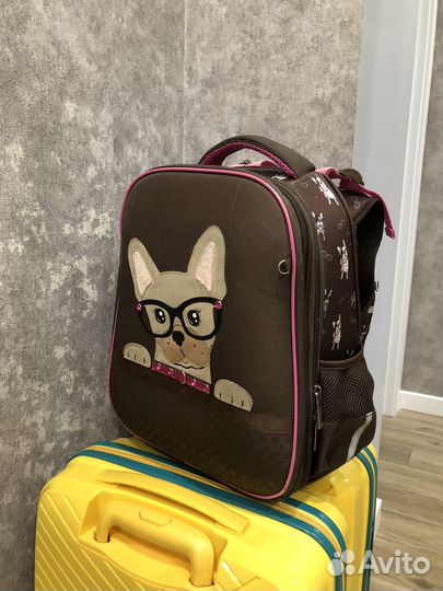 Портфель рюкзак школьный для девочки