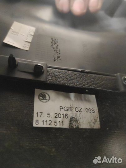 Кожух рулевой колонки Skoda Octavia A7 cwva 2016