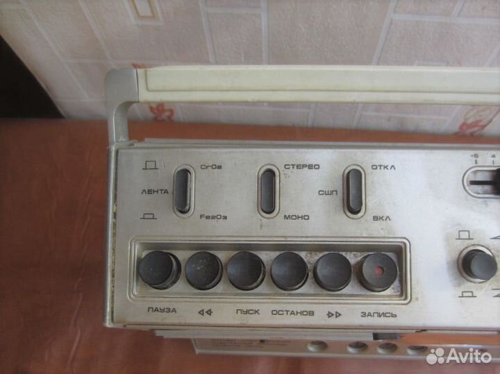 Магнитофон Парус М-213С под профилактику