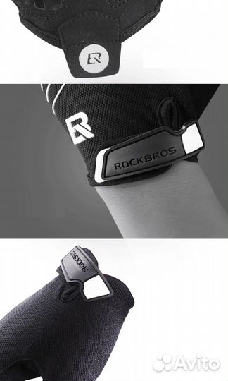 Велосипедные перчатки rockbros S107 (M)