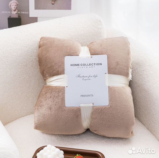 Плед / одеяло фланелевый двухслойный