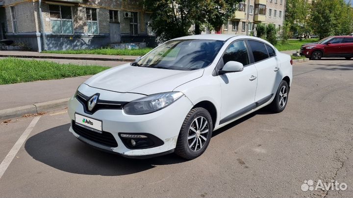 Renault Fluence 1.6 CVT, 2014, 225 000 км