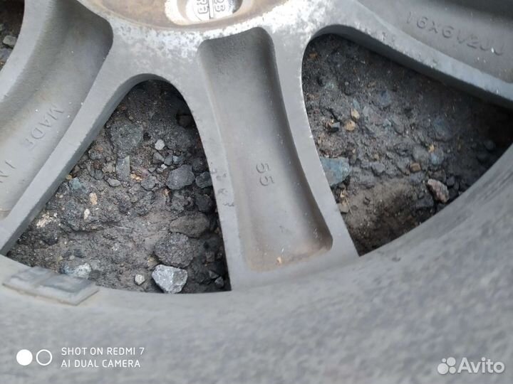 Продам литые диски на субару, R 16