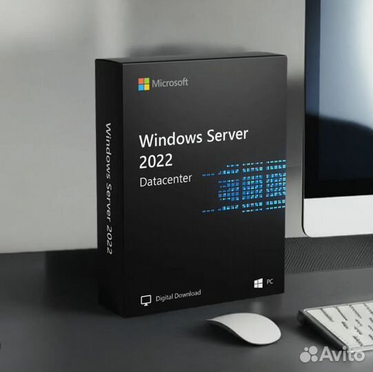 Ключ Windows Server 2022,2019,2016,2012 R2,RDS,SQL
