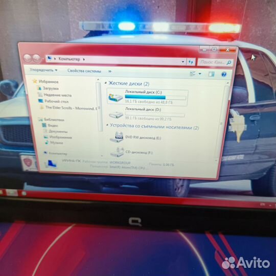 Моноблок hp compaq 20