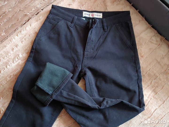 Брюки теплые