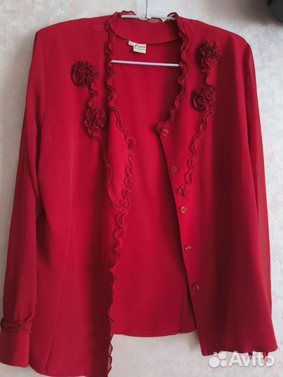 Блузка шелковая