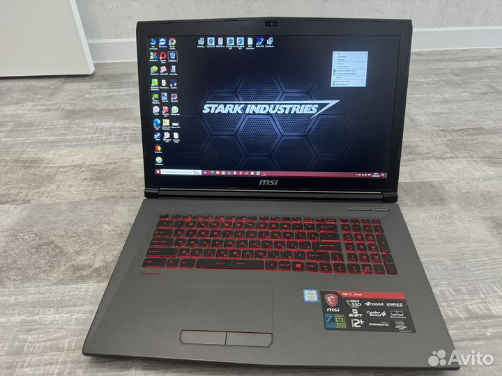 Ноутбук msi 72 7rd