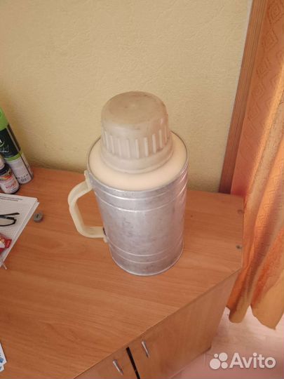 Термос 3 литра СССР алюминиевый