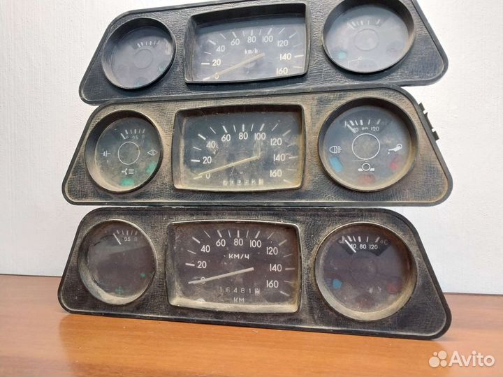 Ретро щиток приборов заз 968М