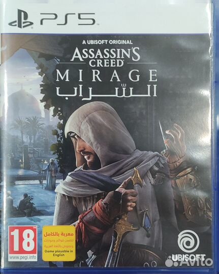 Assassin's creed mirage ps5 диск