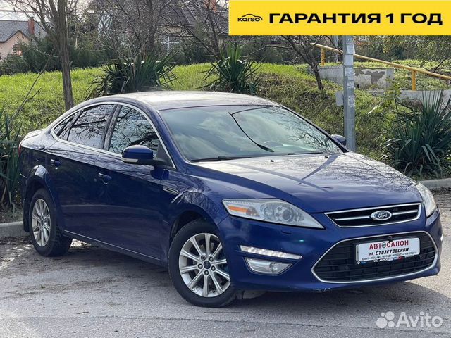 Ford Mondeo 2014 синий