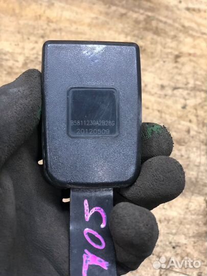 Замок ремня безопасности пер. пр. lifan Solano 620