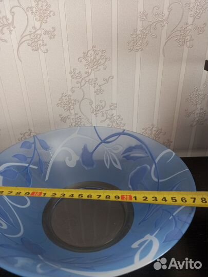 Салатница стеклянная