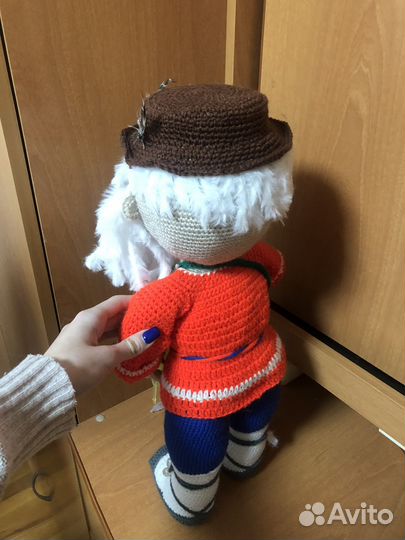 Мягкие игрушки вязанные