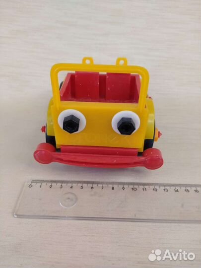 Игрушка машинка Огонёк пластмасса