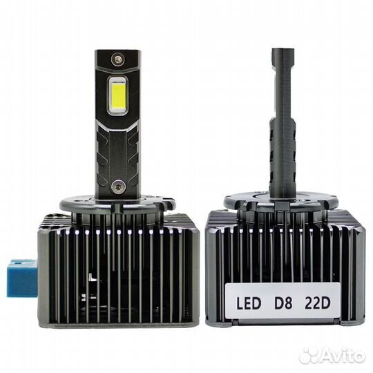 Лампы головного света D8 LED bulbs12V 35W 6000K 35