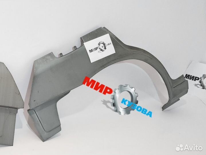 Арка оцинкованная обработка Пежо 406