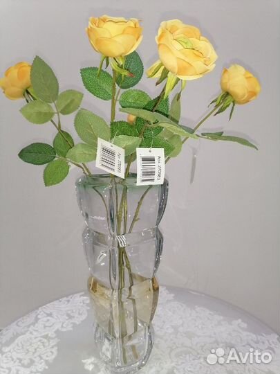 Вазы для цветов Crystalite Bohemia segment Чехия