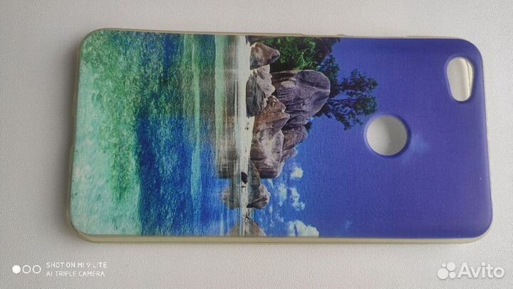 Закаленное стекло и чехол на xiaomi redmi note 5a