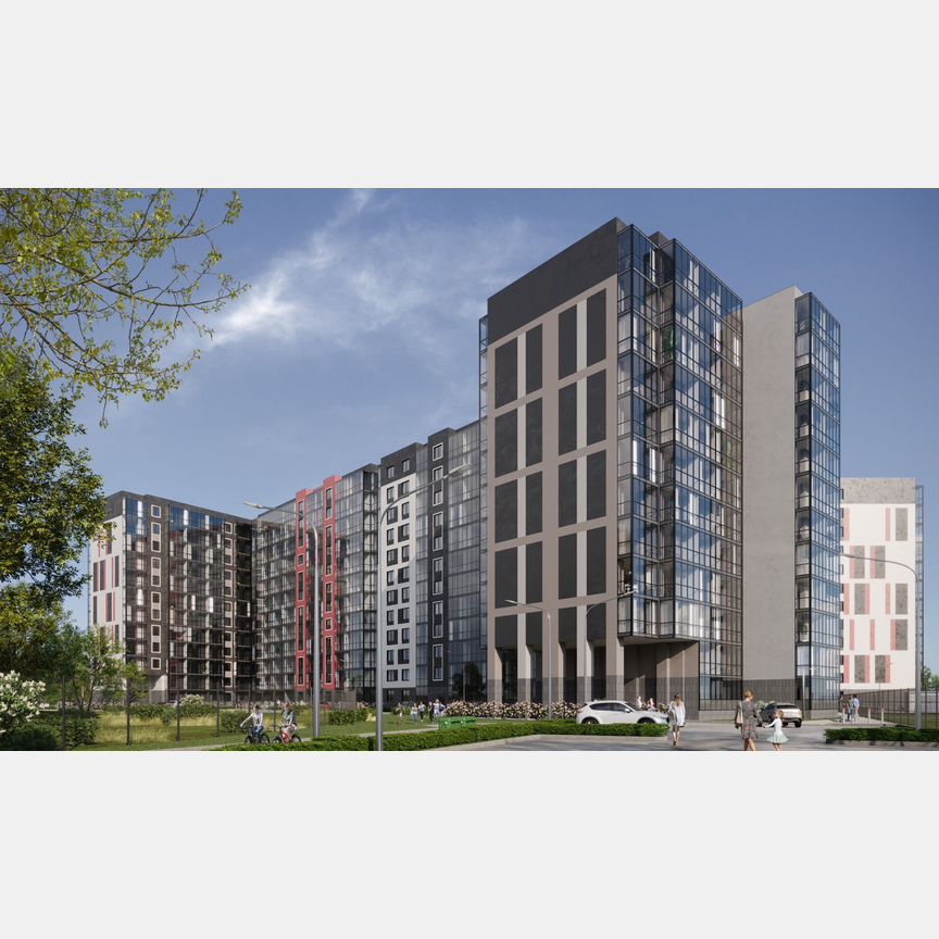 2-к. квартира, 49,9 м², 4/12 эт.