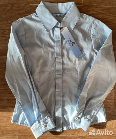 Блузка для девочки школьная 116