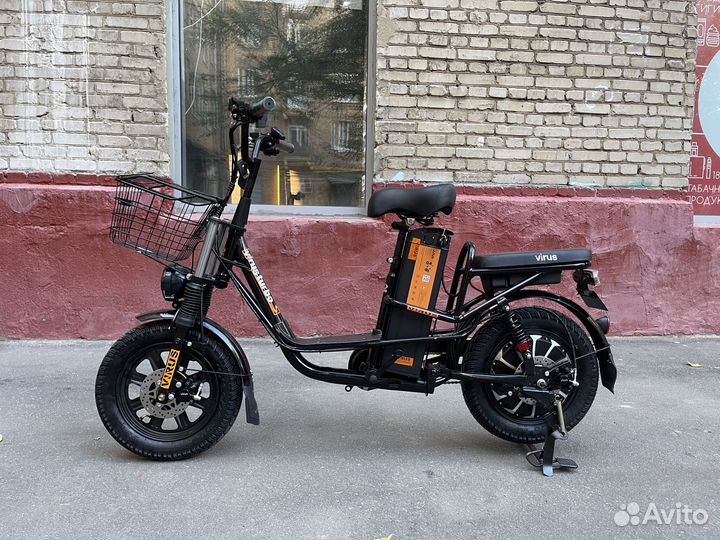 Электровелосипед 60v 30ah monster Virus оригинал