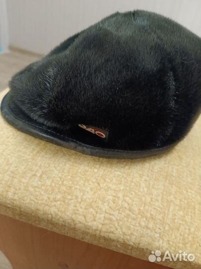 Меховая мужская кепка