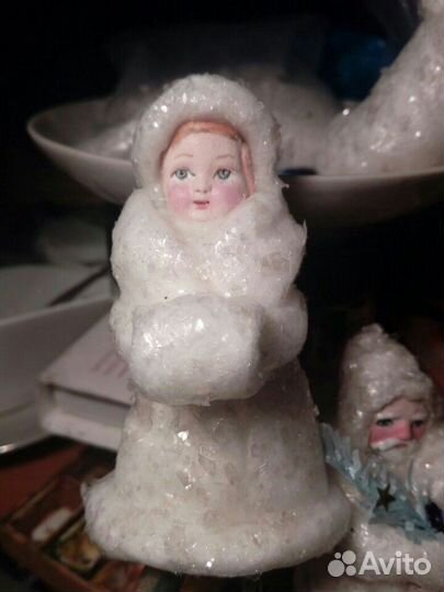 Ватные игрушки под старину