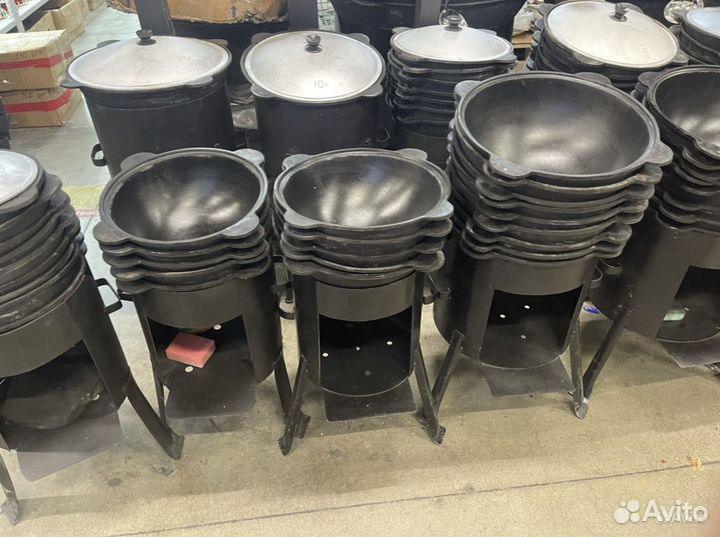 Казан с печкой (к-т)