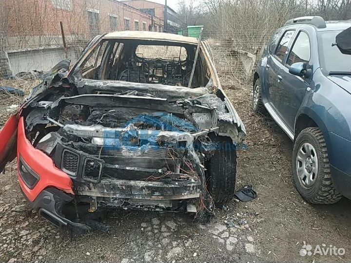 Jeep Compass 2.4 AT, 2018, битый, 45 000 км