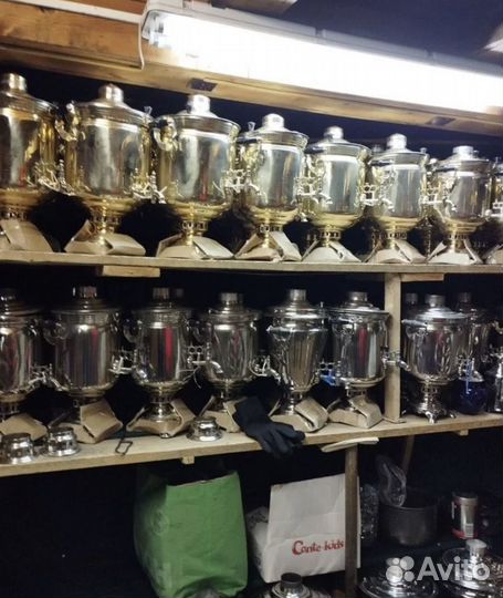 Самовар на дровах